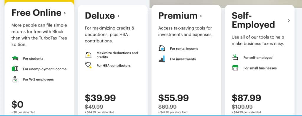 h&r block 2015 tax software for mac